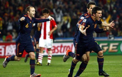 西班牙vs巴拉圭2010世界杯集锦